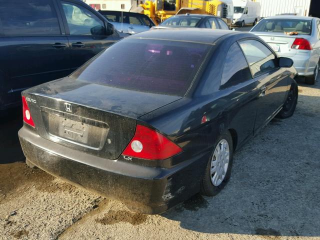 1HGEM22684L083092 - 2004 HONDA CIVIC LX GRAY photo 4