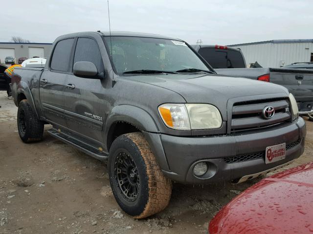 5TBDT48156S538592 - 2006 TOYOTA TUNDRA DOU GRAY photo 1