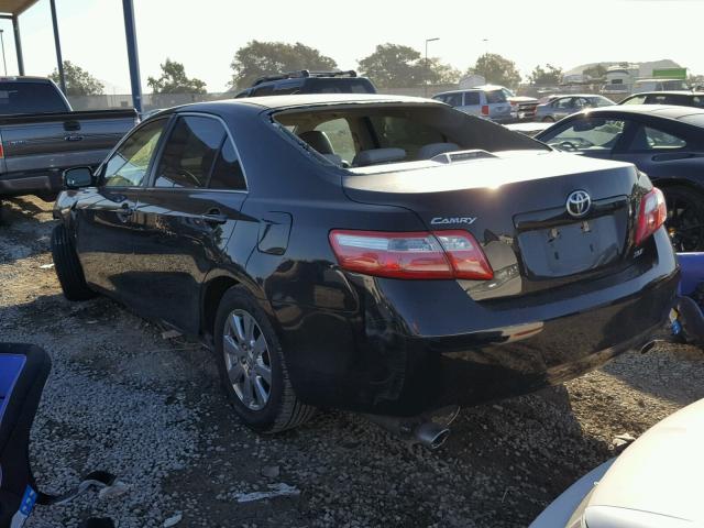 4T1BK46K48U567251 - 2008 TOYOTA CAMRY LE BLACK photo 3