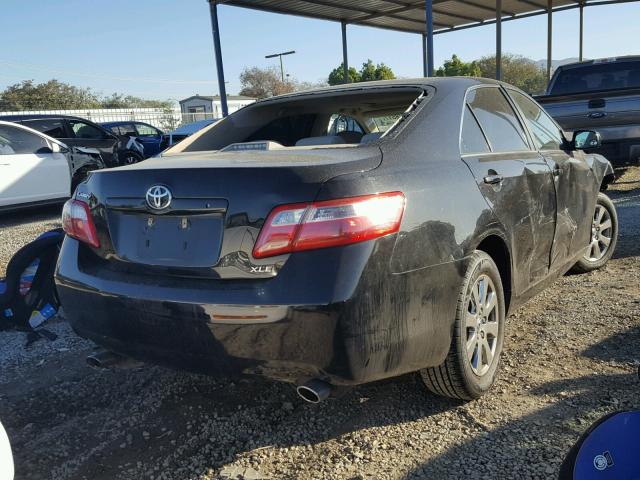 4T1BK46K48U567251 - 2008 TOYOTA CAMRY LE BLACK photo 4