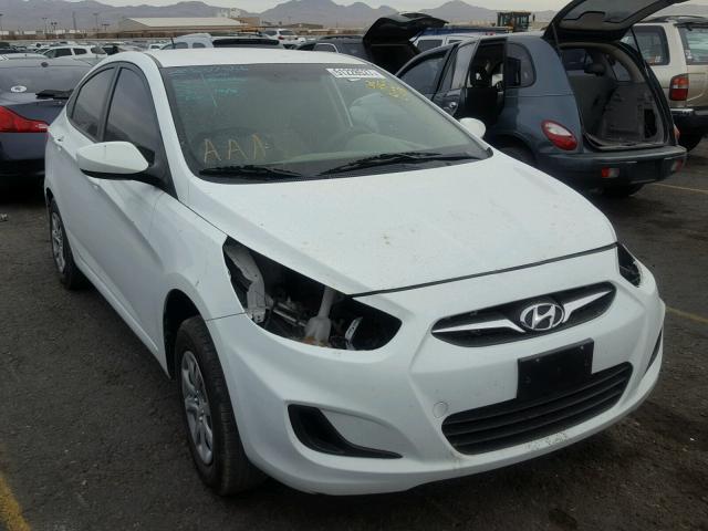 KMHCT4AE5CU196595 - 2012 HYUNDAI ACCENT GLS WHITE photo 1