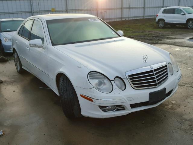 WDBUF56X07B010641 - 2007 MERCEDES-BENZ E 350 WHITE photo 1