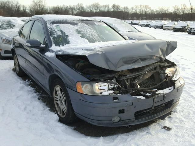 YV1RS592272625155 - 2007 VOLVO S60 2.5T GRAY photo 1