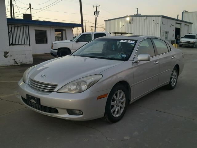 JTHBF30G130090865 - 2003 LEXUS ES 300 SILVER photo 2