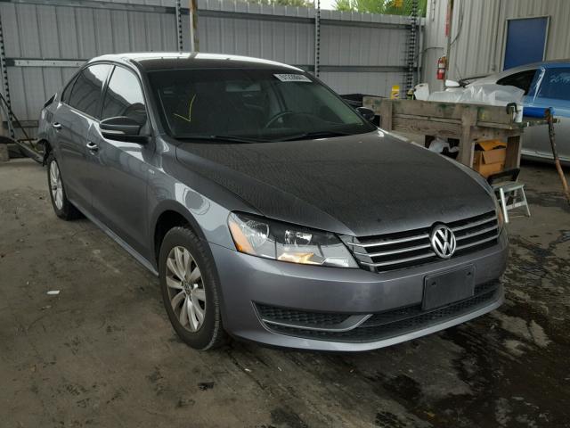 1VWAT7A31EC070798 - 2014 VOLKSWAGEN PASSAT S GRAY photo 1