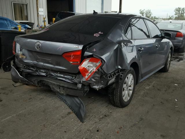 1VWAT7A31EC070798 - 2014 VOLKSWAGEN PASSAT S Grau Foto 4