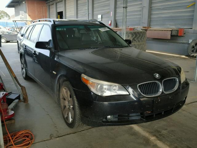 WBANN73536CN00651 - 2006 BMW 530 XIT BLACK photo 1