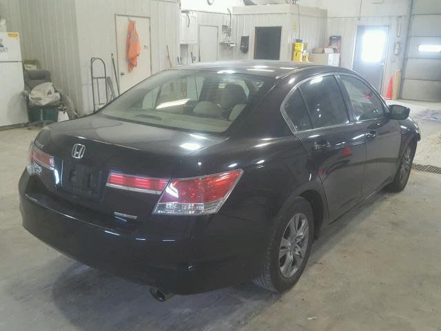 1HGCP2F61CA078934 - 2012 HONDA ACCORD SE BLACK photo 4