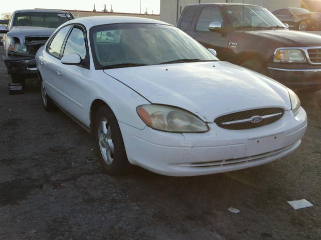 1FAFP55U2YG125556 - 2000 FORD TAURUS SES WHITE photo 1