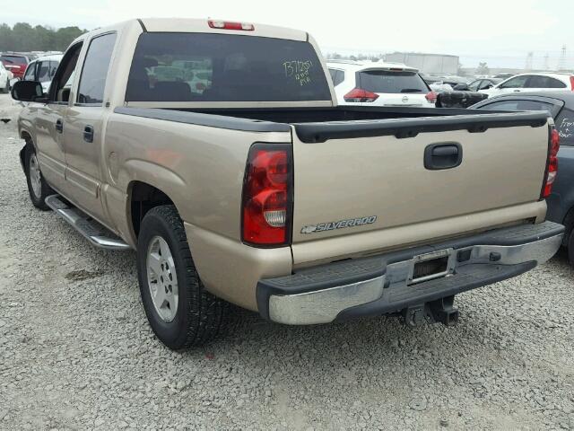 2GCEC13T861214241 - 2006 CHEVROLET SILVERADO TAN photo 3