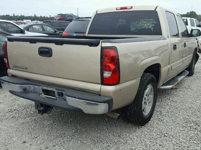 2GCEC13T861214241 - 2006 CHEVROLET SILVERADO TAN photo 4