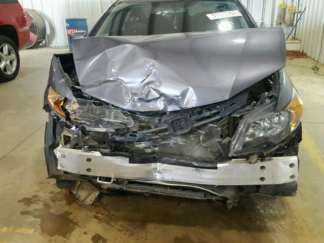 2HGFG3B56EH511054 - 2014 HONDA CIVIC LX SILVER photo 9