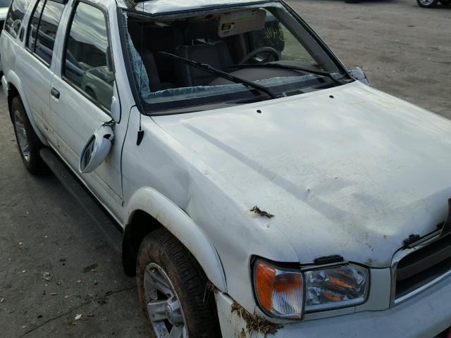 JN8DR09X83W701575 - 2003 NISSAN PATHFINDER WHITE photo 10