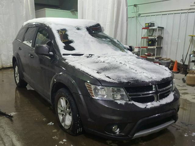 3C4PDDBG2HT512197 - 2017 DODGE JOURNEY SX GRAY photo 1