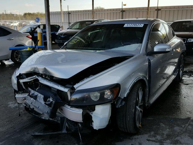 YV1MK672982055434 - 2008 VOLVO C30 T5 SILVER photo 2