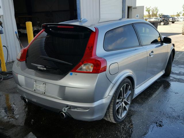 YV1MK672982055434 - 2008 VOLVO C30 T5 SILVER photo 4