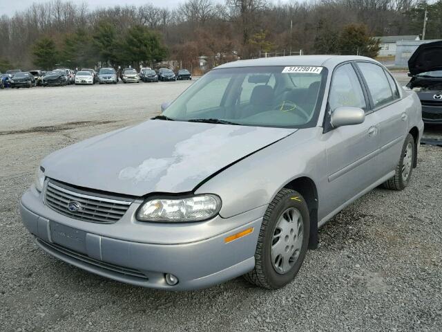 1G1ND52M4X6251420 - 1999 CHEVROLET MALIBU SILVER photo 2