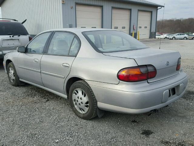 1G1ND52M4X6251420 - 1999 CHEVROLET MALIBU SILVER photo 3