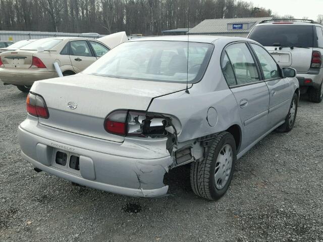 1G1ND52M4X6251420 - 1999 CHEVROLET MALIBU SILVER photo 4