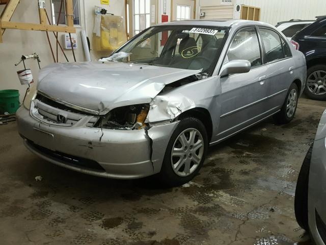 2HGES26753H583635 - 2003 HONDA CIVIC EX Gümüş foto 2