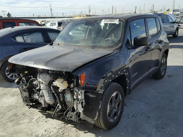 ZACCJAAT9FPB20293 - 2015 JEEP RENEGADE S 黑色 照片 2
