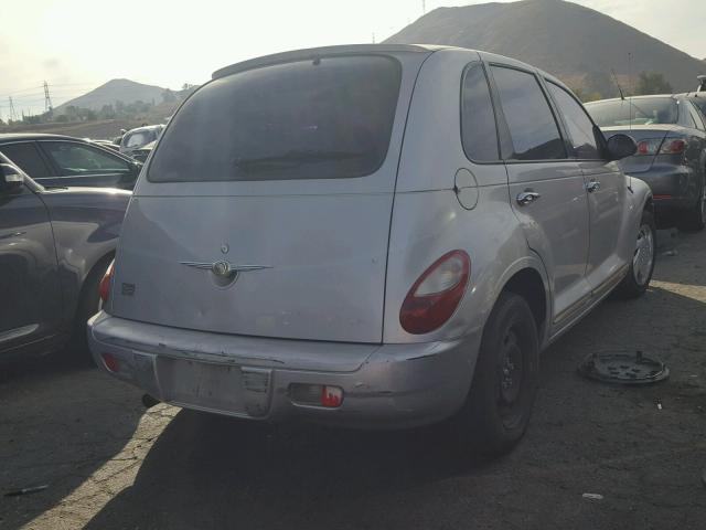 3A4FY58B16T312288 - 2006 CHRYSLER PT CRUISER SILVER photo 4