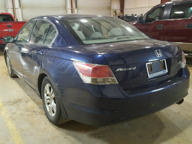 1HGCP2F40AA115953 - 2010 HONDA ACCORD LXP BLUE photo 3