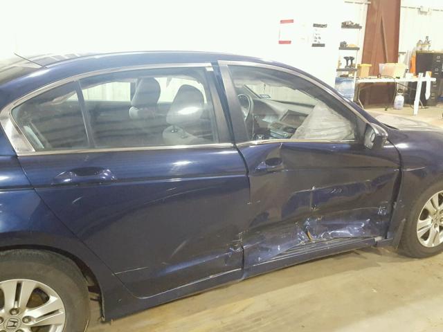 1HGCP2F40AA115953 - 2010 HONDA ACCORD LXP BLUE photo 9