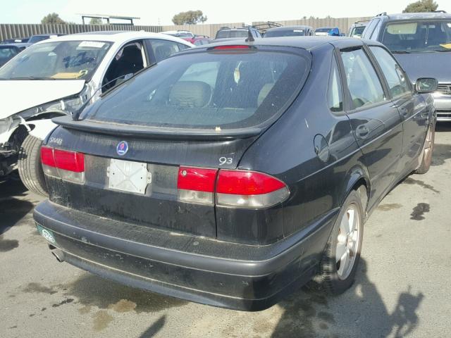 YS3DF58K522020053 - 2002 SAAB 9-3 SE BLACK photo 4