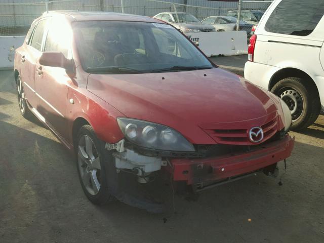 JM1BK343641205153 - 2004 MAZDA 3 HATCHBAC RED photo 1