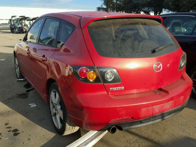 JM1BK343641205153 - 2004 MAZDA 3 HATCHBAC RED photo 3