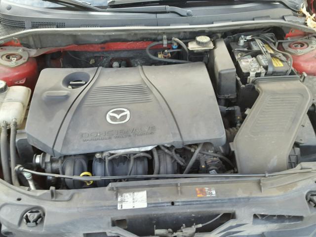 JM1BK343641205153 - 2004 MAZDA 3 HATCHBAC RED photo 7