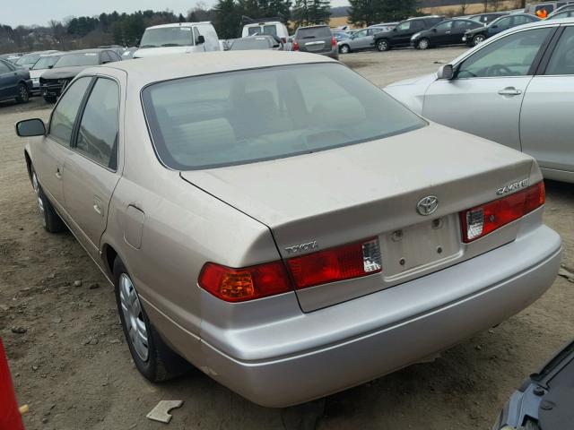 4T1BG22K7YU734343 - 2000 TOYOTA CAMRY CE GOLD photo 3