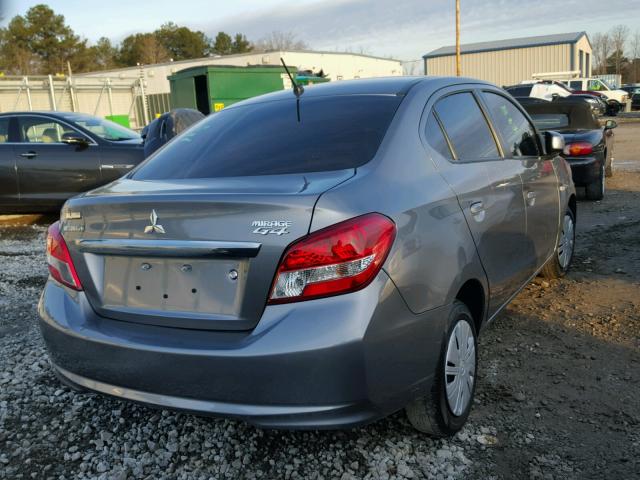 ML32F3FJ9HH003715 - 2017 MITSUBISHI MIRAGE G4 GRAY photo 4