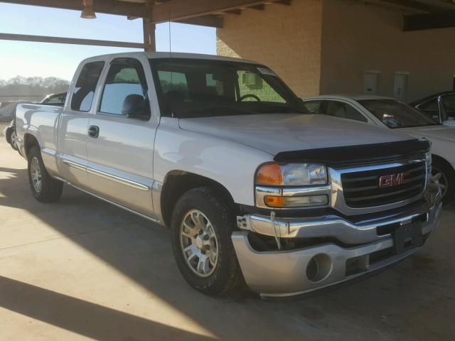 1GTEC19Z77Z134045 - 2007 GMC NEW SIERRA WHITE photo 1