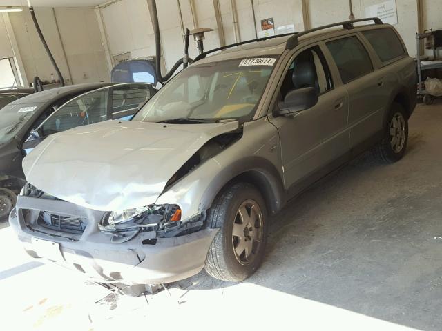 YV1SZ59H641156526 - 2004 VOLVO XC70 GRAY photo 2