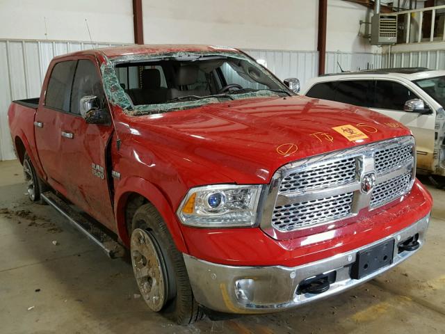 1C6RR7NT7GS171083 - 2016 RAM 1500 LARAM RED photo 1