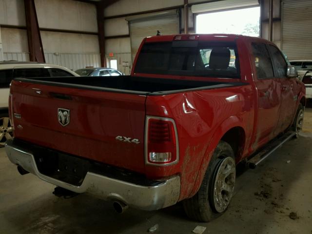 1C6RR7NT7GS171083 - 2016 RAM 1500 LARAM RED photo 4