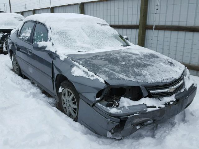 2G1WF52EX59186750 - 2005 CHEVROLET IMPALA SILVER photo 1