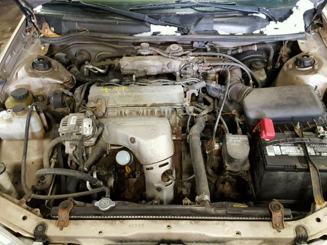 4T1BG22K51U086328 - 2001 TOYOTA CAMRY CE TAN photo 7