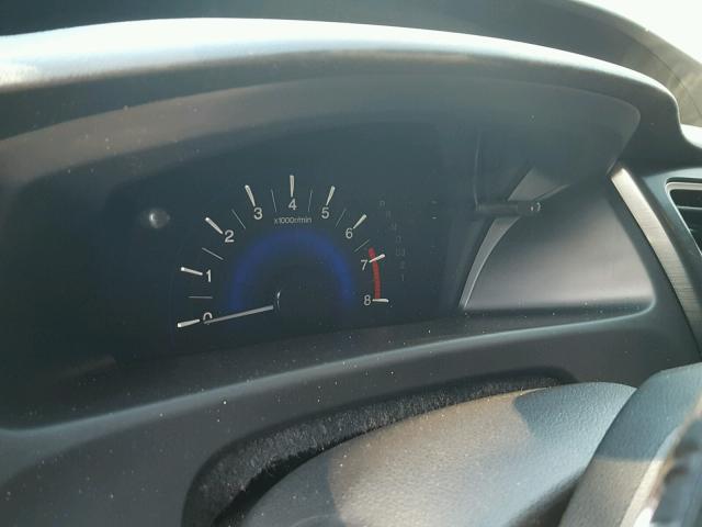 19XFB2F9XDE286054 - 2013 HONDA CIVIC EXL SILVER photo 8