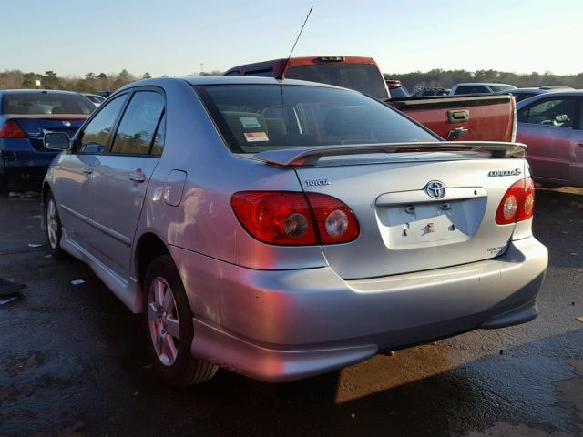 1NXBR32E48Z978896 - 2008 TOYOTA COROLLA CE SILVER photo 3