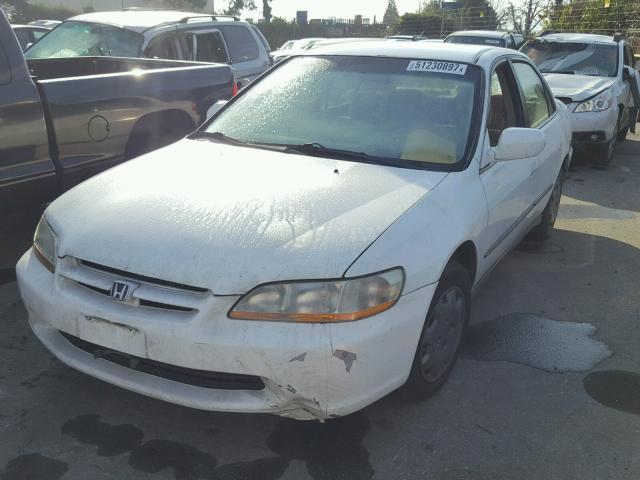 JHMCG6659XC032984 - 1999 HONDA ACCORD LX WHITE photo 2