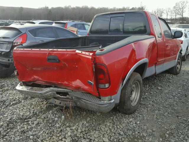 1FTRX17L4YNA08741 - 2000 FORD F150 RED photo 4