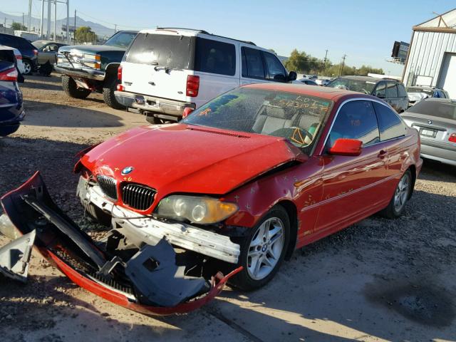 WBABD33424PL03269 - 2004 BMW 325 CI RED photo 2