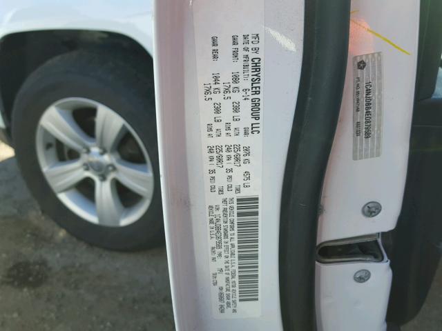 1C4NJDBB4ED879589 - 2014 JEEP COMPASS SP თეთრი ფოტო 10