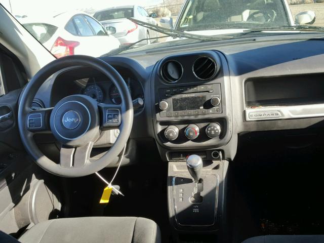 1C4NJDBB4ED879589 - 2014 JEEP COMPASS SP თეთრი ფოტო 9