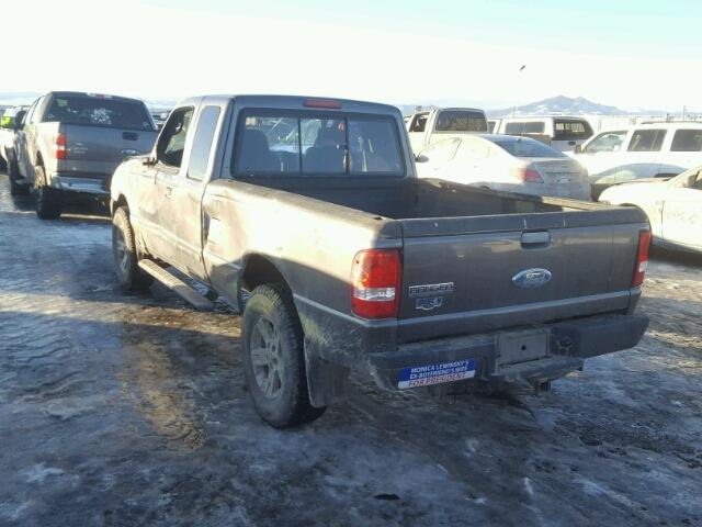 1FTZR45EX6PA50686 - 2006 FORD RANGER SUP GRAY photo 3