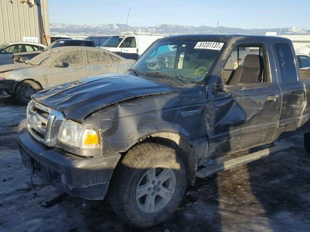 1FTZR45EX6PA50686 - 2006 FORD RANGER SUP GRAY photo 9