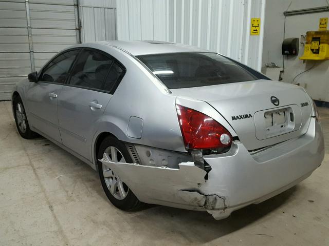 1N4BA41E65C840240 - 2005 NISSAN MAXIMA SE SILVER photo 3